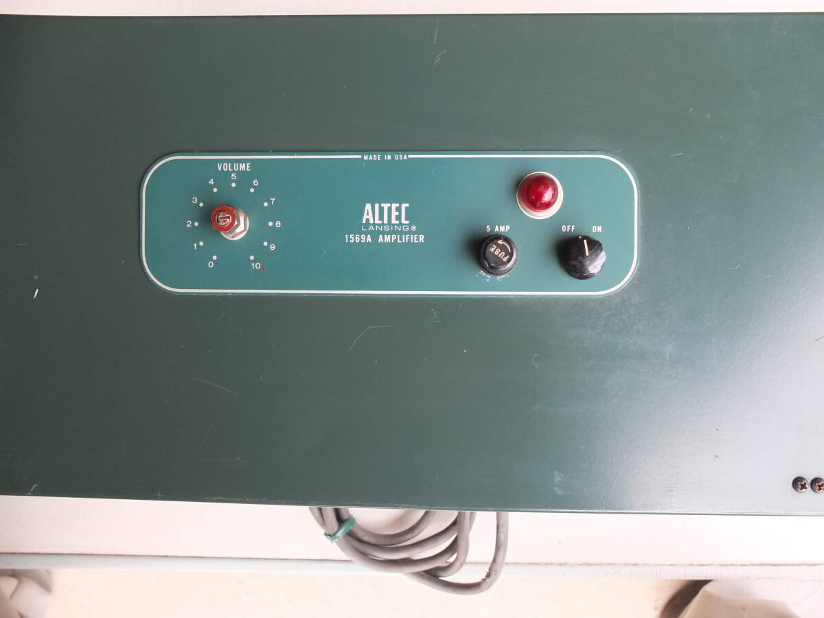 アルテック・ランシングアンプ　１５６９A　ペアー