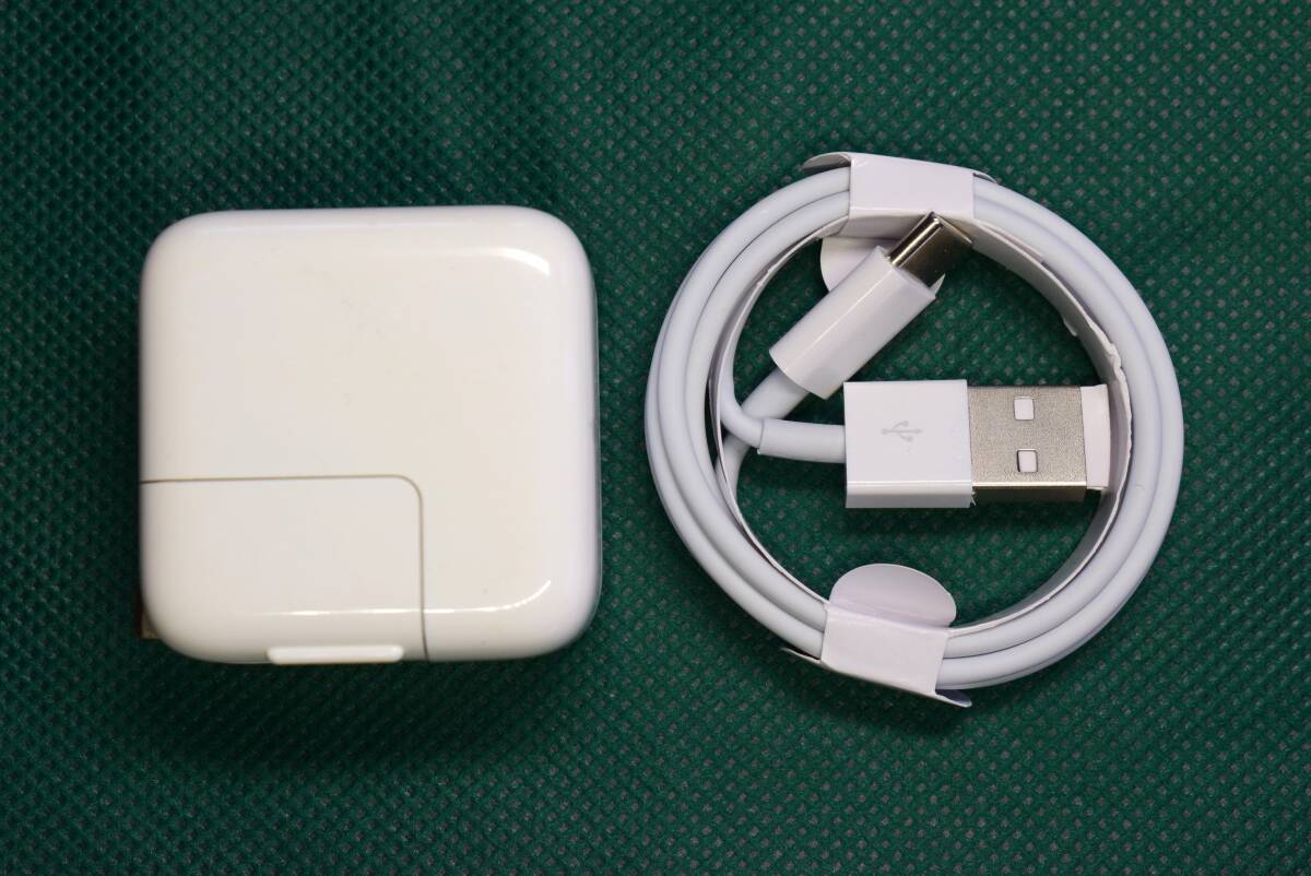 Apple 純正 iPhone A1357 10W 5V2A 急速充電電源アダプタ＋新品 iPhone USB A-type-cケーブル互換品 1m 