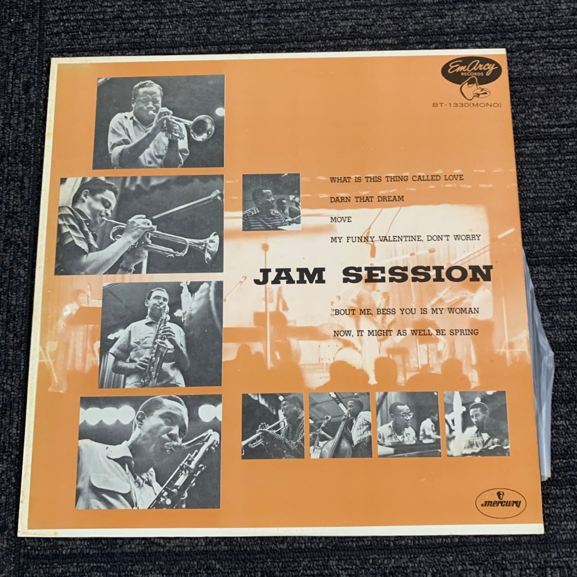 【80】Jam Session ジャズ トランペット奏者 クロフォード・ブラウン 昭和 レトロ レコード 人気 ヴィンテージ品 価値の分かる方必見