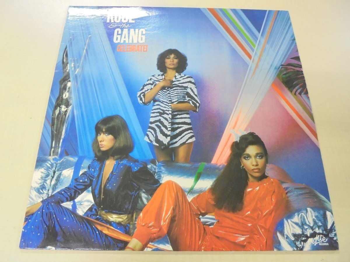 【80】KOOL & the GANG CELEBRATE！ レトロ レコード ヴィンテージ品 人気 価値の分かる方必見