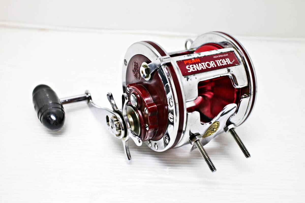  PENN/ペン セネター2 113HL special 4/0 右巻き 赤スプール 大物 クエ/アラ 両軸 ベイト 底物　石鯛 イシガキダイ ぶっこみ カンパチ GT