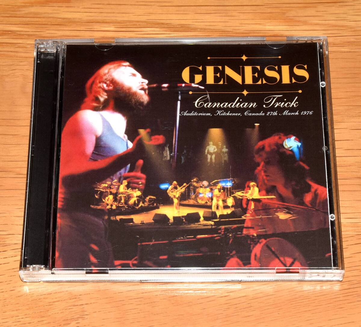 GENESIS CANADIAN TRICK 1976.3.27 2枚組 Bill Bruford参加 LIVE AT AUDITORIUM, KITCHENCER, CANADA