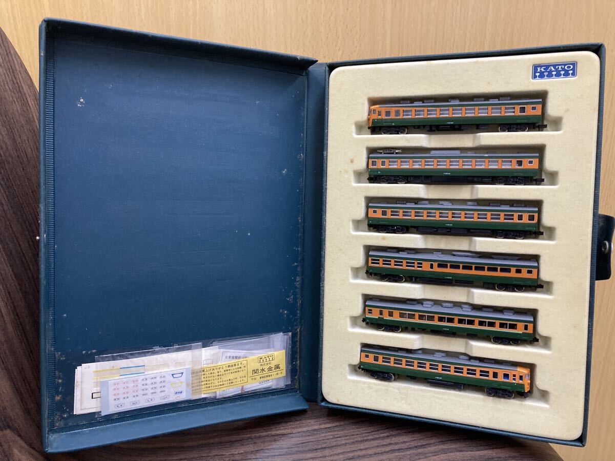 【10E16】KATO カトー 鉄道模型 急行電車 電車 153系 6本セット 鉄道 コレクション アンティーク 415 