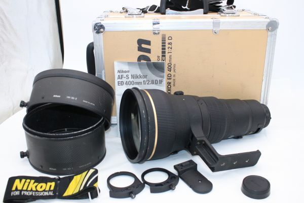 ■AB+■ニコン Nikon AF-S NIKKOR ED 400mm F2.8 D Fマウント用 大口径望遠レンズ Lens #Z6048