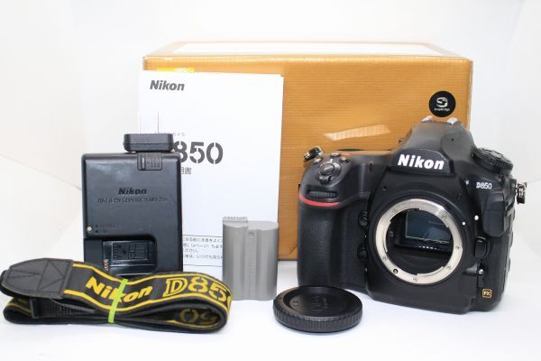 ■美品■ニコン Nikon D850 デジタル一眼レフカメラ ボディ Body #Z6101
