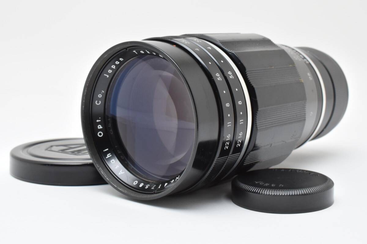 【希少なプリセット絞り】ASAHI PENTAX TAKUMAR 200mm F3.5 ペンタックス カメラ レンズ 同梱可能#10642