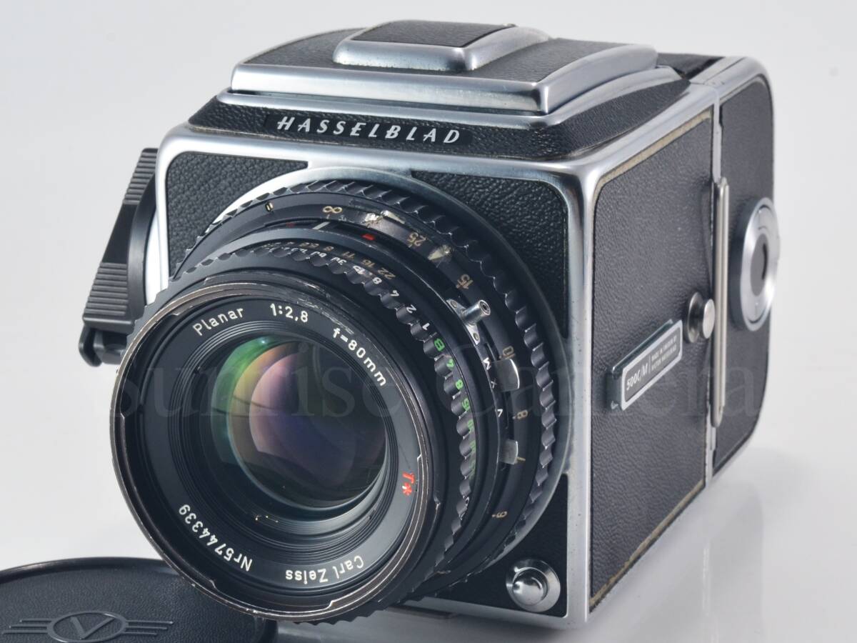 [良品] Hasselblad (ハッセルブラッド) 500C/M / Carl Zeiss Planar T* 80mm F2.8 C A12 [保証] (60380)