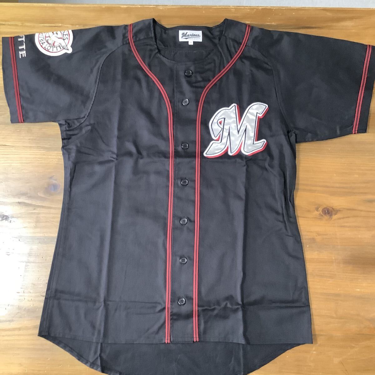 千葉ロッテマリーンズ ユニフォーム 黒　Mサイズ