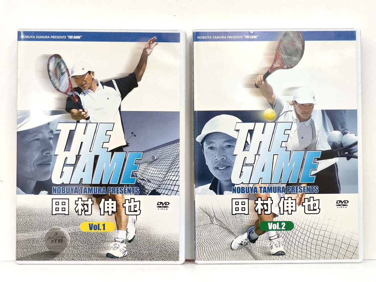 [テニス] THE GAME ライバルに勝つダブルス【Vol.1+Vol.2セット】田村伸也★NOBUYA TAMURA PRESENTS 2003 ZOUMATUR★DVD 中古