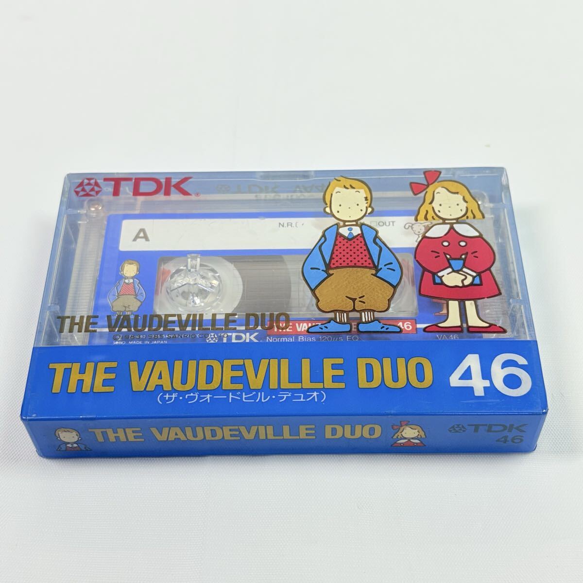 未開封品 TDK カセットテープ 46分 サンリオ ザ ボードビルデュオ レトロカセットテープ　保管品　記録媒体