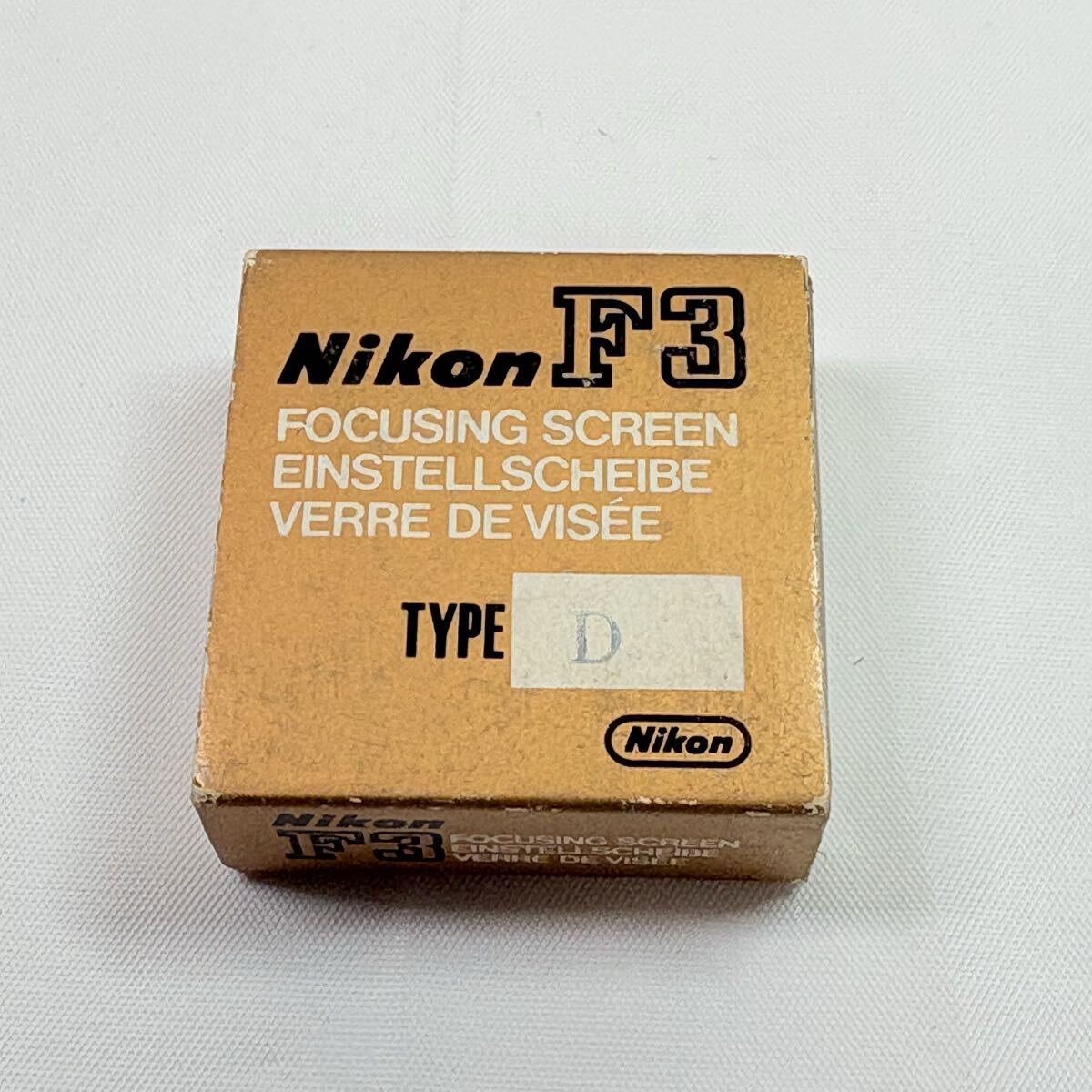 美品保管品　Nikon F3 Dスクリーン　カメラアクセサリー