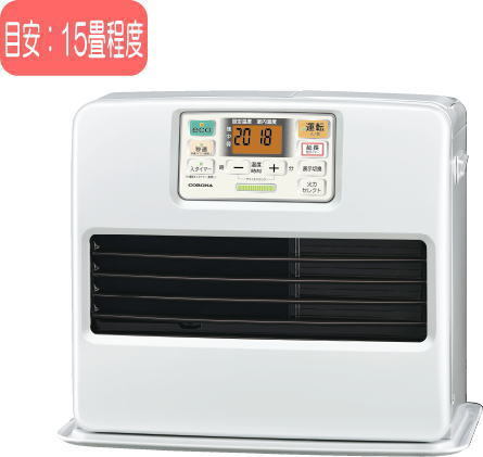 コロナ：STシリーズ石油ファンヒーター(パールホワイト)/FH-ST5725BY-W