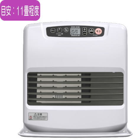 ダイニチ：石油ファンヒーター(ムーンホワイト)/FW-4225NC-W