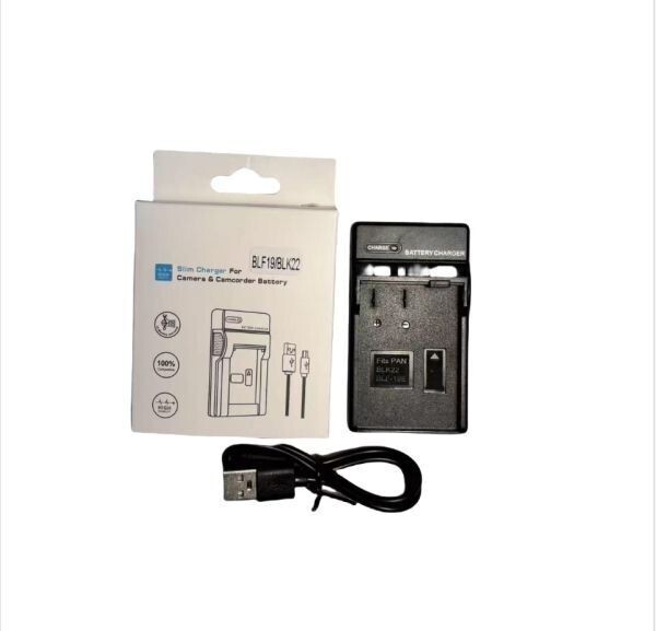 送料無料 パナソニック DMW-BLF19 DMW-BTC10 DMC-GH3 LUMIX DMC-GH3A / DMC-GH3H / DMC-GH3 互換USB充電器 バッテリーチャージャー