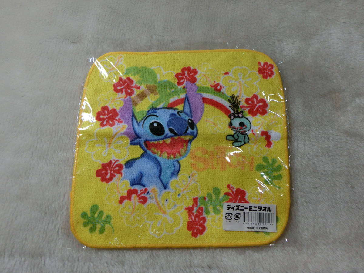 ディズニー☆スティッチ☆プチタオル☆ハンドタオル☆ミニタオル☆新品