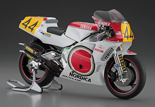 ハセガワ 1/12 「バリバリ伝説」ヤマハ YZR500 ラルフ・アンダーソン 52464 SP664 車 プラモ（新品　在庫品）