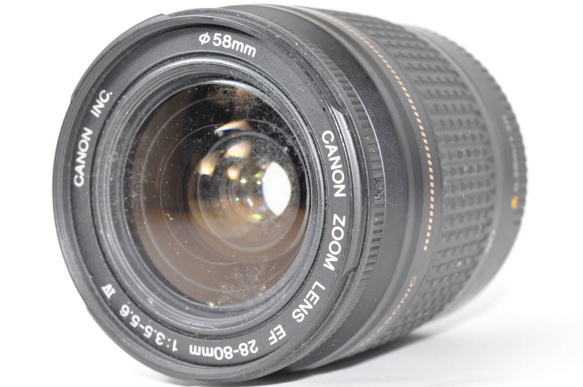 動作品 キャノン CANON EF 28-80mm F3.5-5.6 IV USM ♯A7170