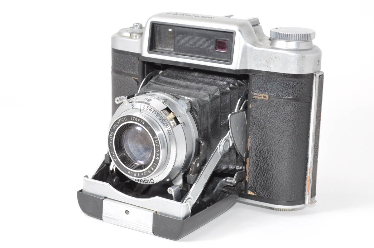 稀少なカメラ SUPER FUJICA-6 蛇腹カメラ FUJINAR 7.5cm F3.5 ♯A7176