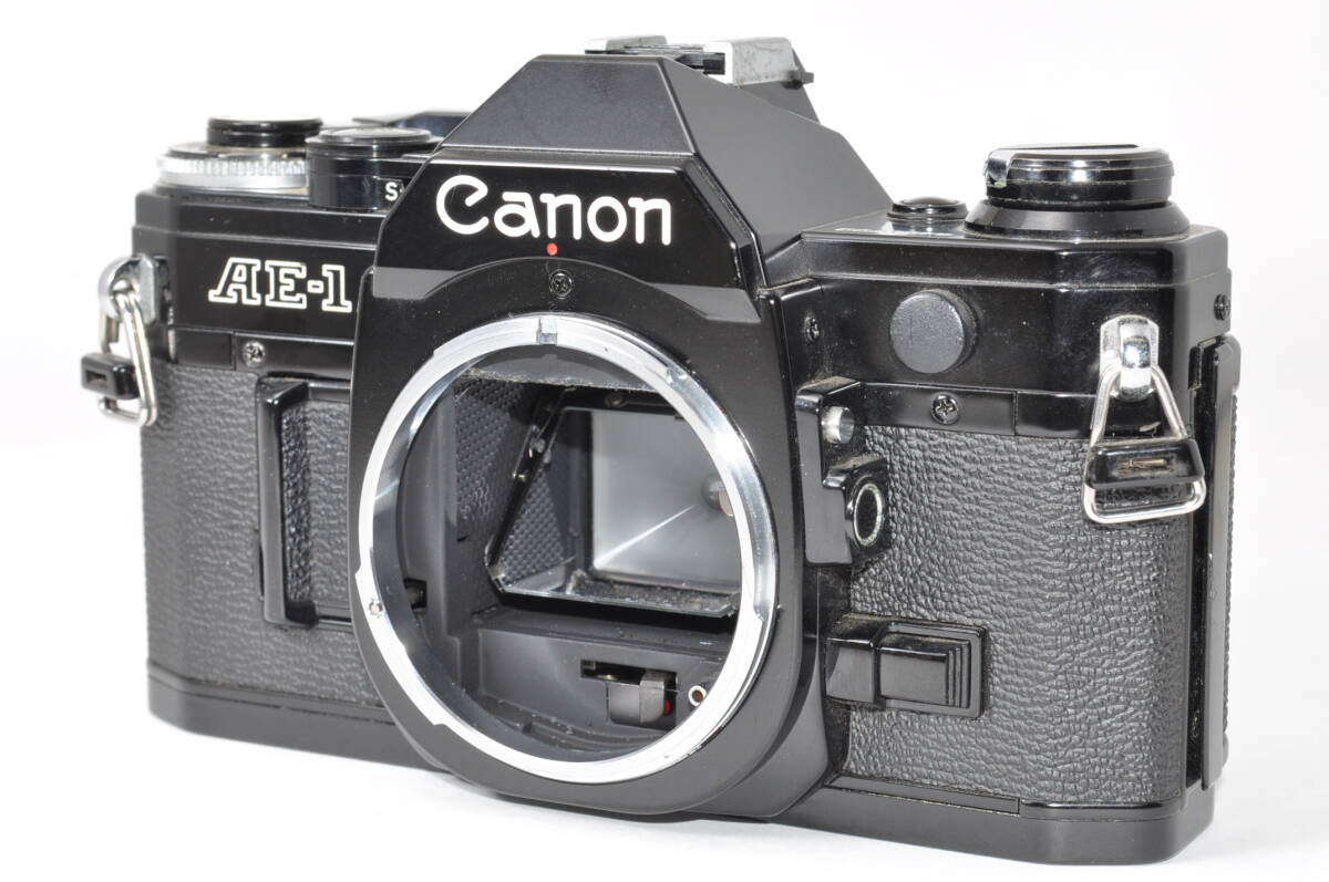 現状品・外観や光学きれい キャノン CANON AE-1 ブラック ボディ ♯A7202