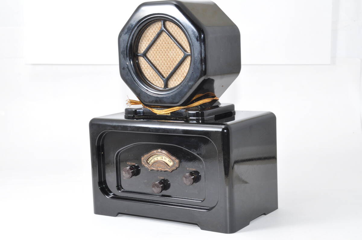 ☆稀少なジャンク扱い☆ ナショナル National Model No.R-1 松下電器 昭和レトロ アンティーク コレクション 骨董品 【No.39】
