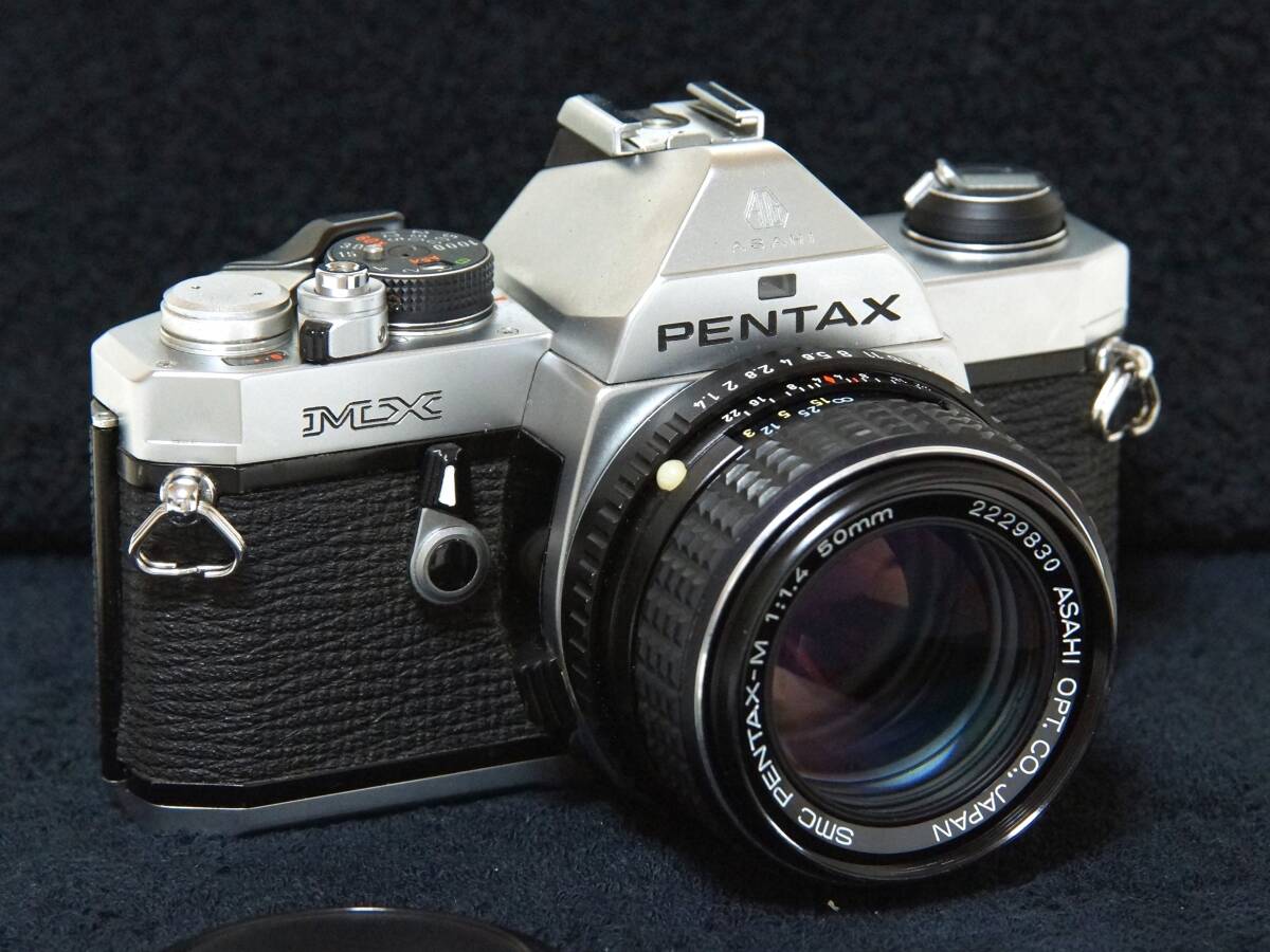 PENTAX MX SMC PENTAX M50mmF1.4標準レンズセット【Operation Confirmed・動作確認済】