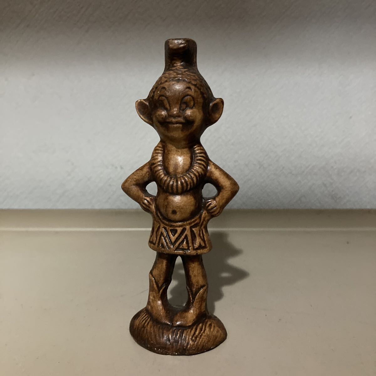 トレジャークラフト メネフネドール ハワイ 陶器製 ビンテージ Treasure Craft Of Hawaii Little People Menehune 60’s 70’s