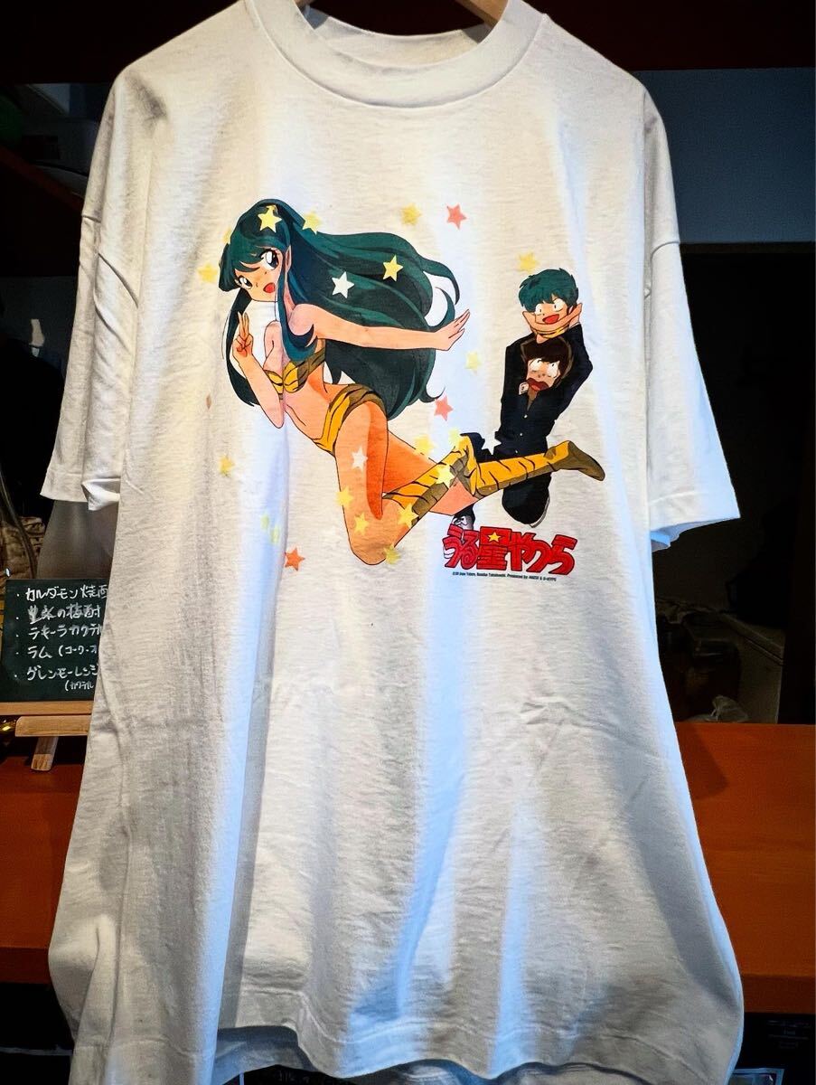 うる星やつら ラムちゃん 90s シングルステッチ USA製 FRUIT OF THE LOOM BEST Tシャツ fear of got geeks rule
