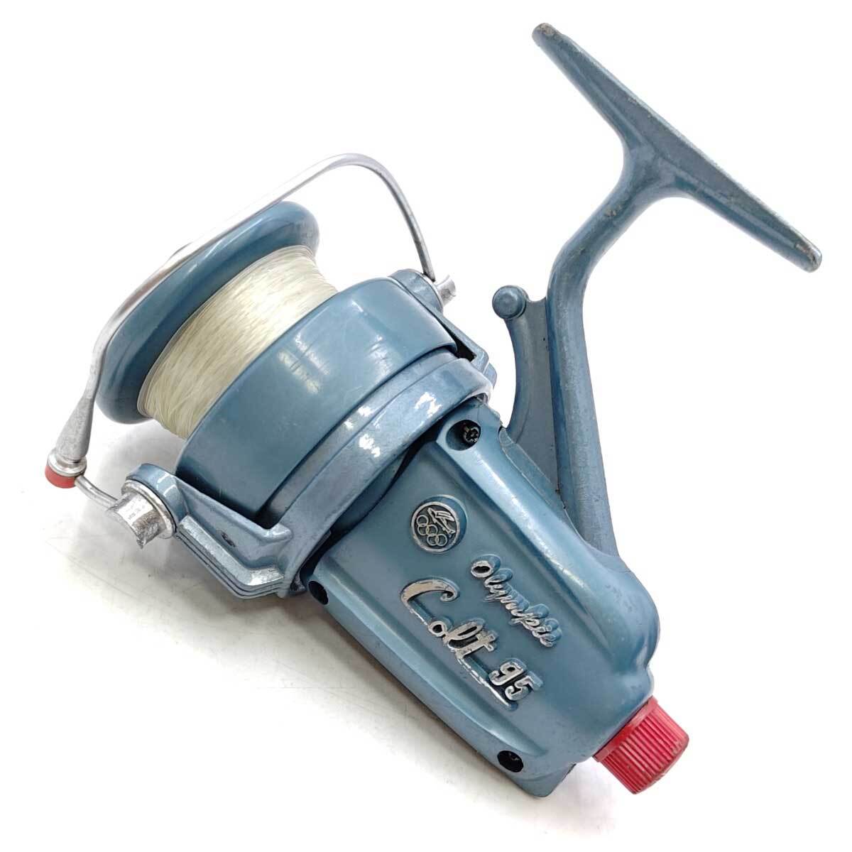 【中古】Olympic オリムピック COLT 95 コルト オールド スピニングリール 右ハンドル
