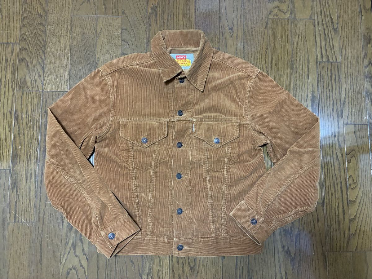 vintage 90s levis コーデュロイジャケット 38 ライトブラウン　美品