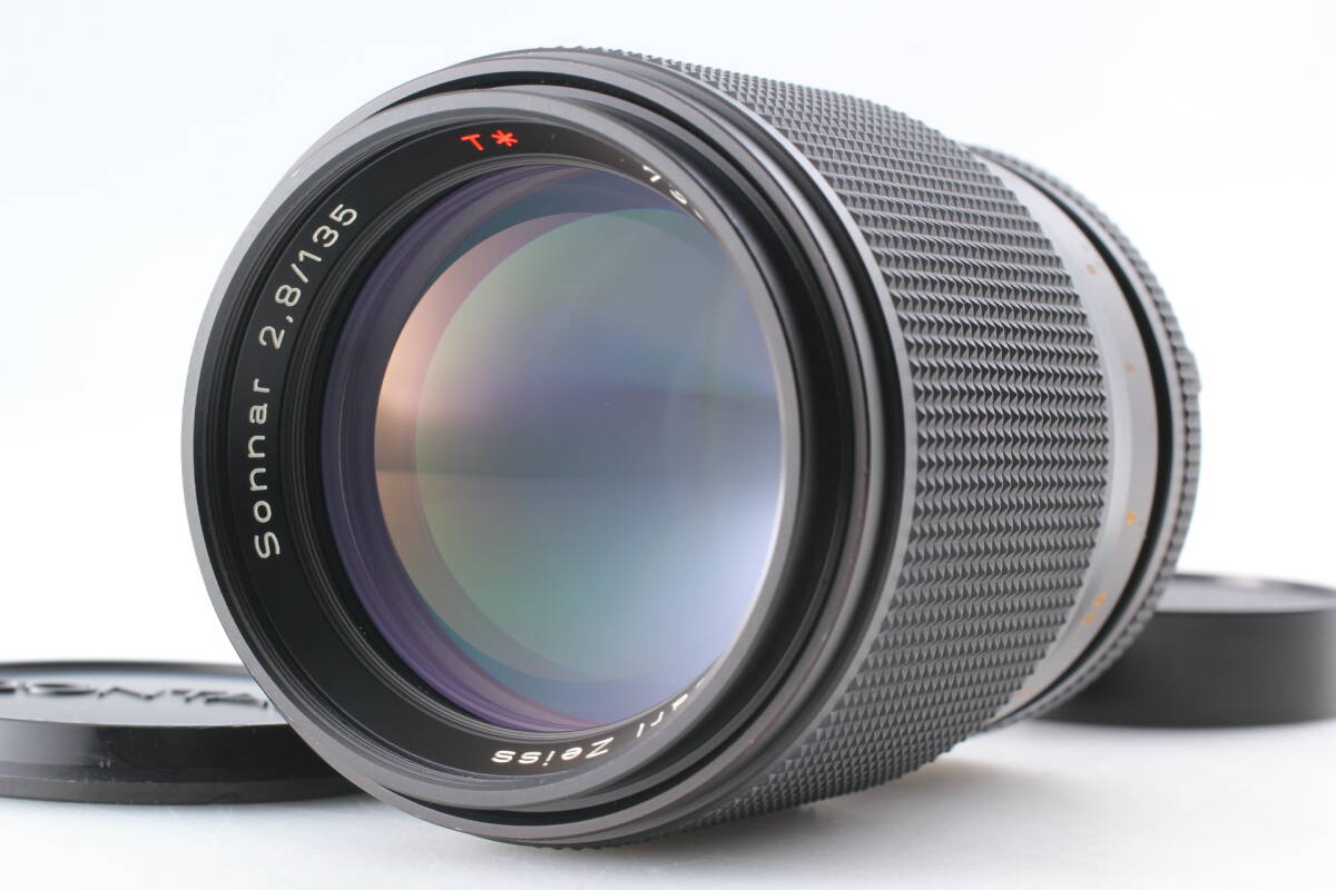 中古　コンタックス　Contax Carl Zeiss Sonnar T＊ 135mm f/2.8 MMJ　C/Y Mount　MFレンズ　現状品