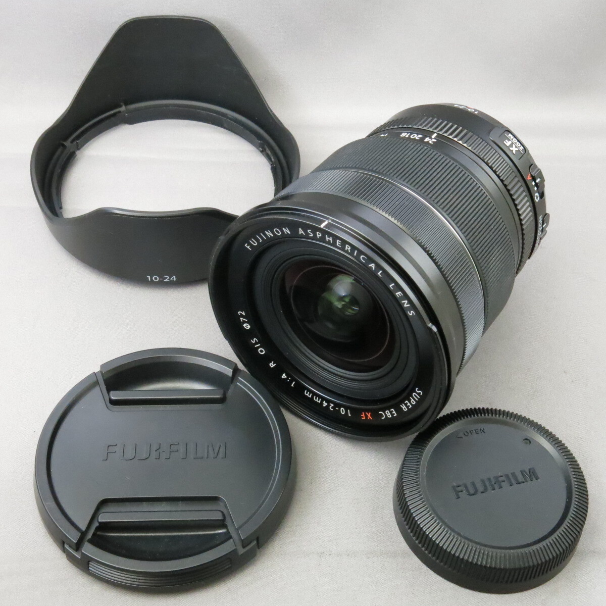 【美品】FUJIFILMフジフイルム　XF10-24mmF4R OIS　★NO.9636　富士フイルム