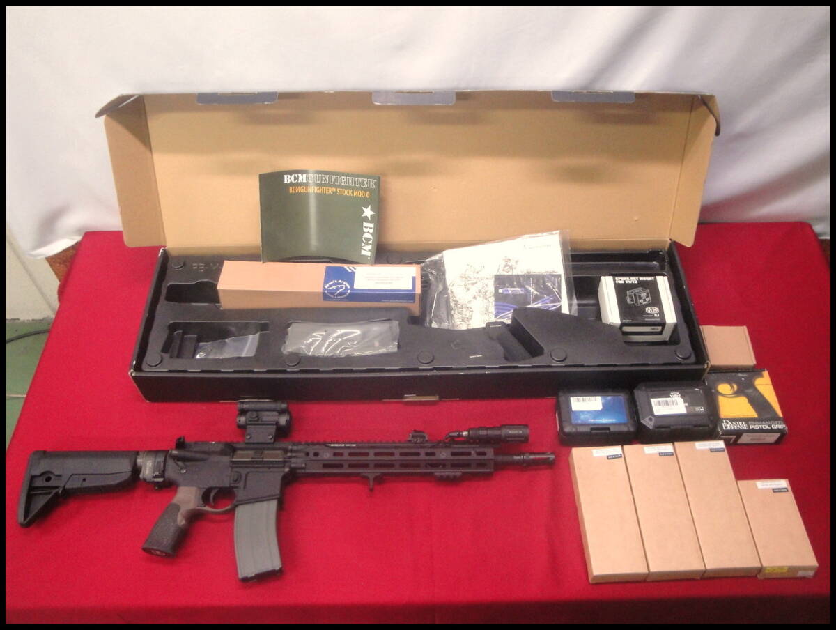 カメ)VFC Daniel Defense MK18仕様 カスタム 実物パーツ組込 ガスブローバック 動作OK