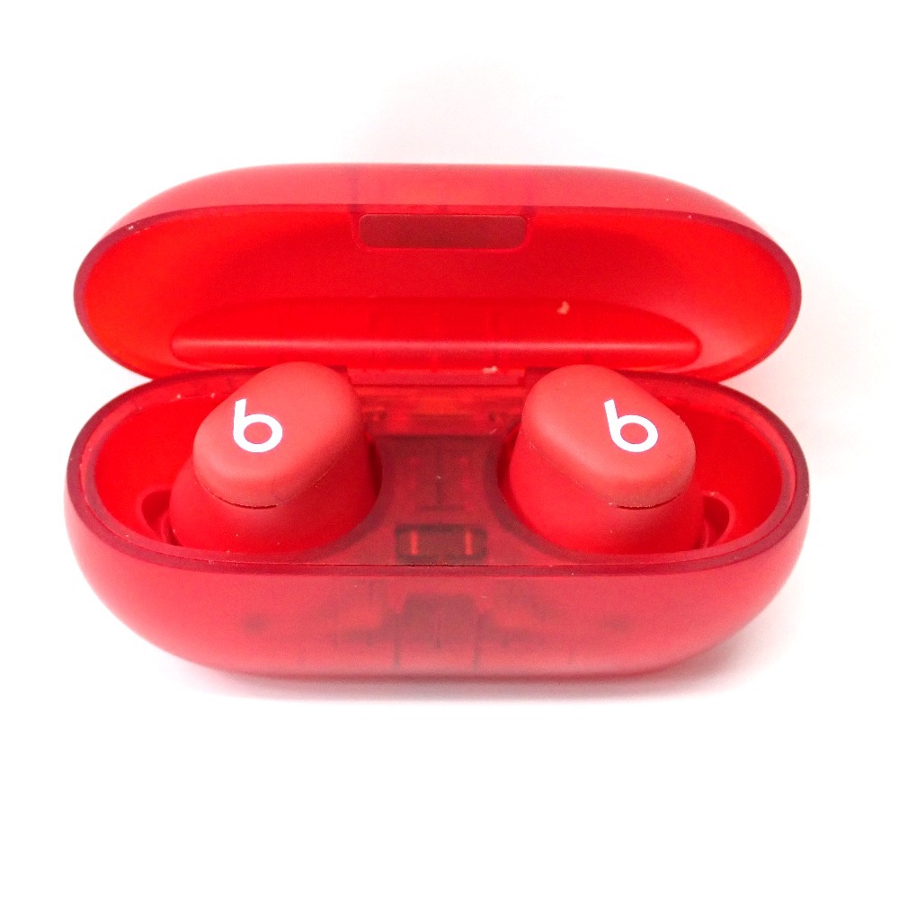 Ft1296051 ビーツ イヤホン 完全ワイヤレス Beats Solo Buds A3152 レッド Beats 中古