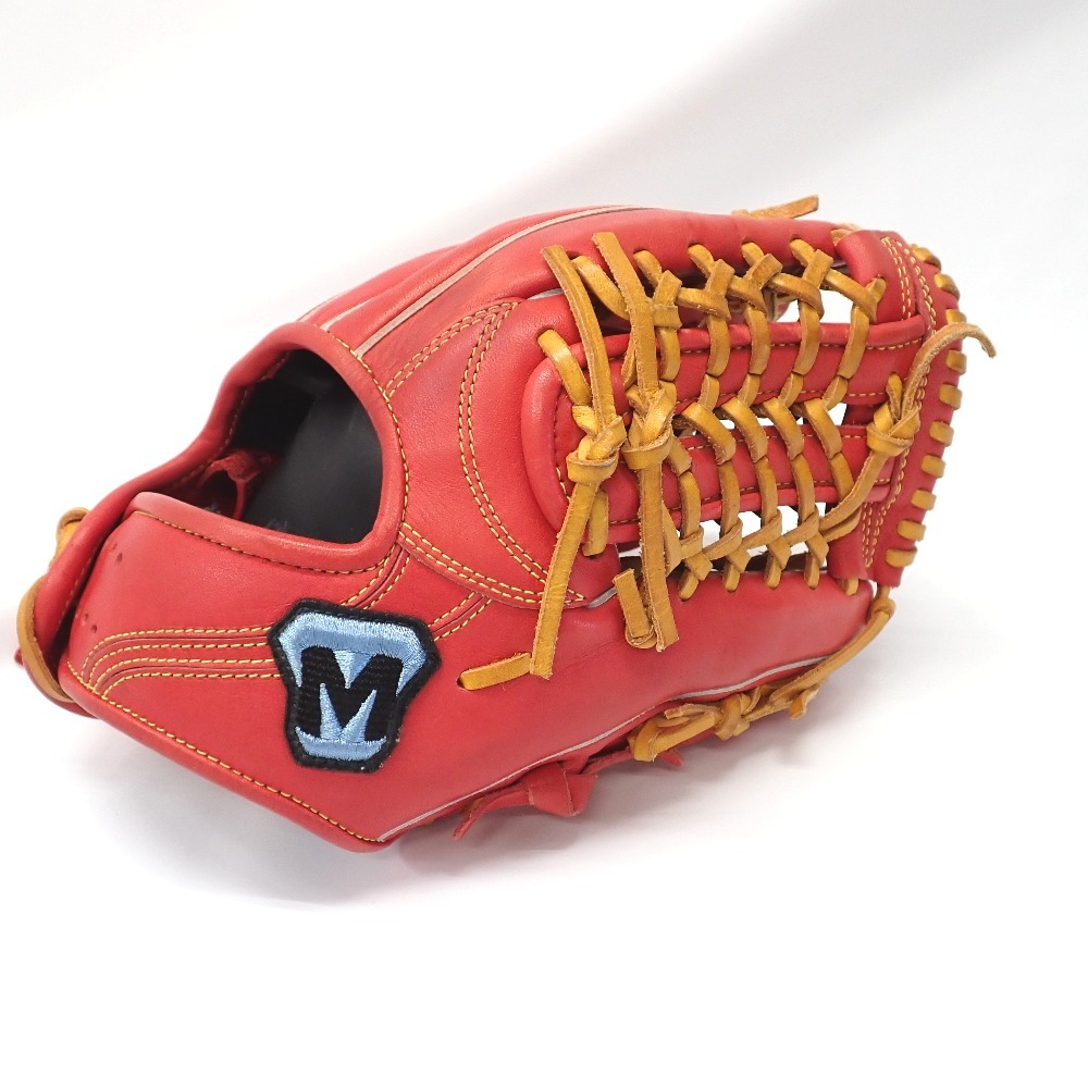 FtTh653301 ミツワタイガー グローブ 少年軟式用グローブ RGJT21MAM 赤 中古