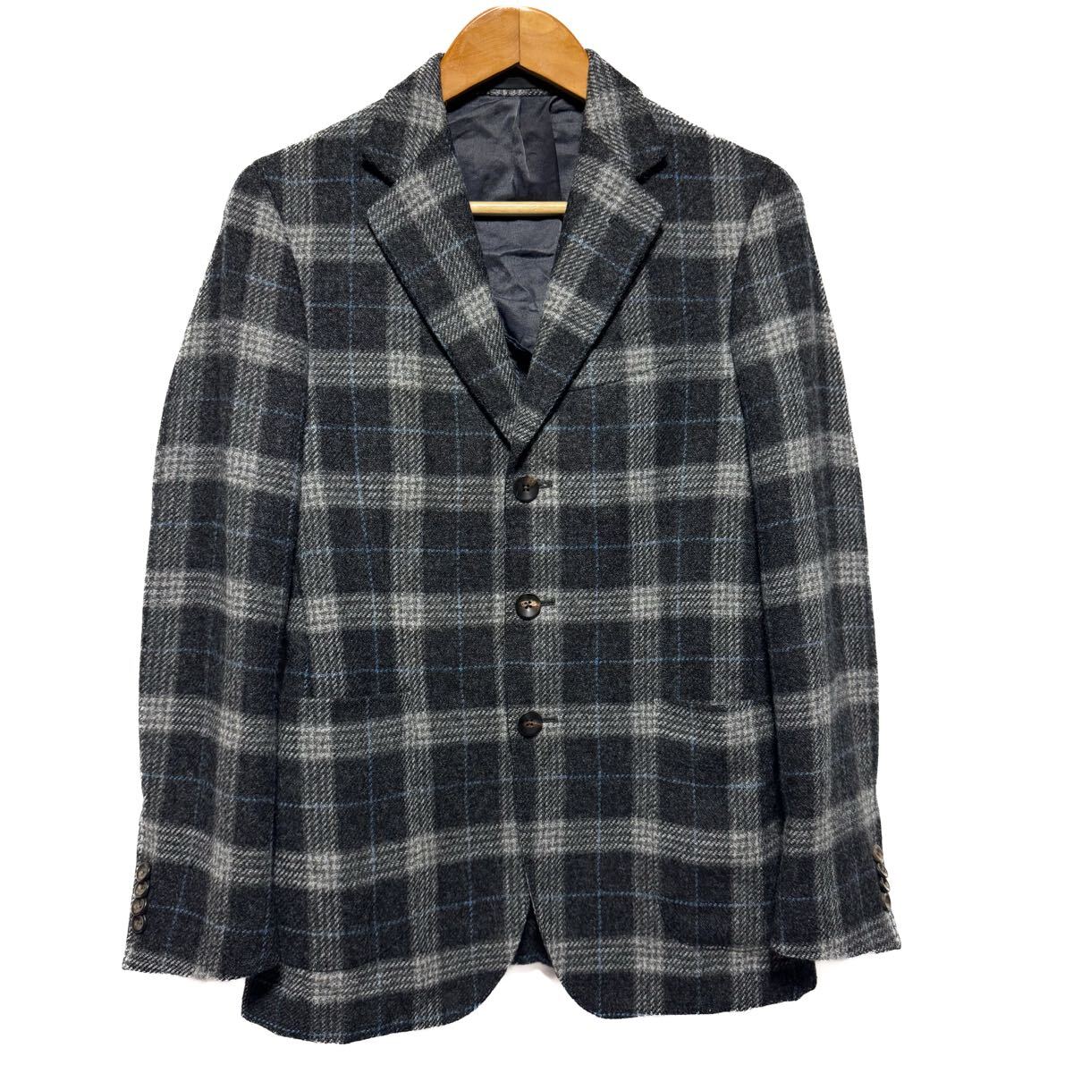 希少【BOGLIOLI sartoria for BEAMS F【ボリオリ ビームス】チェック ジャケット ブレザー/テーラードジャケット