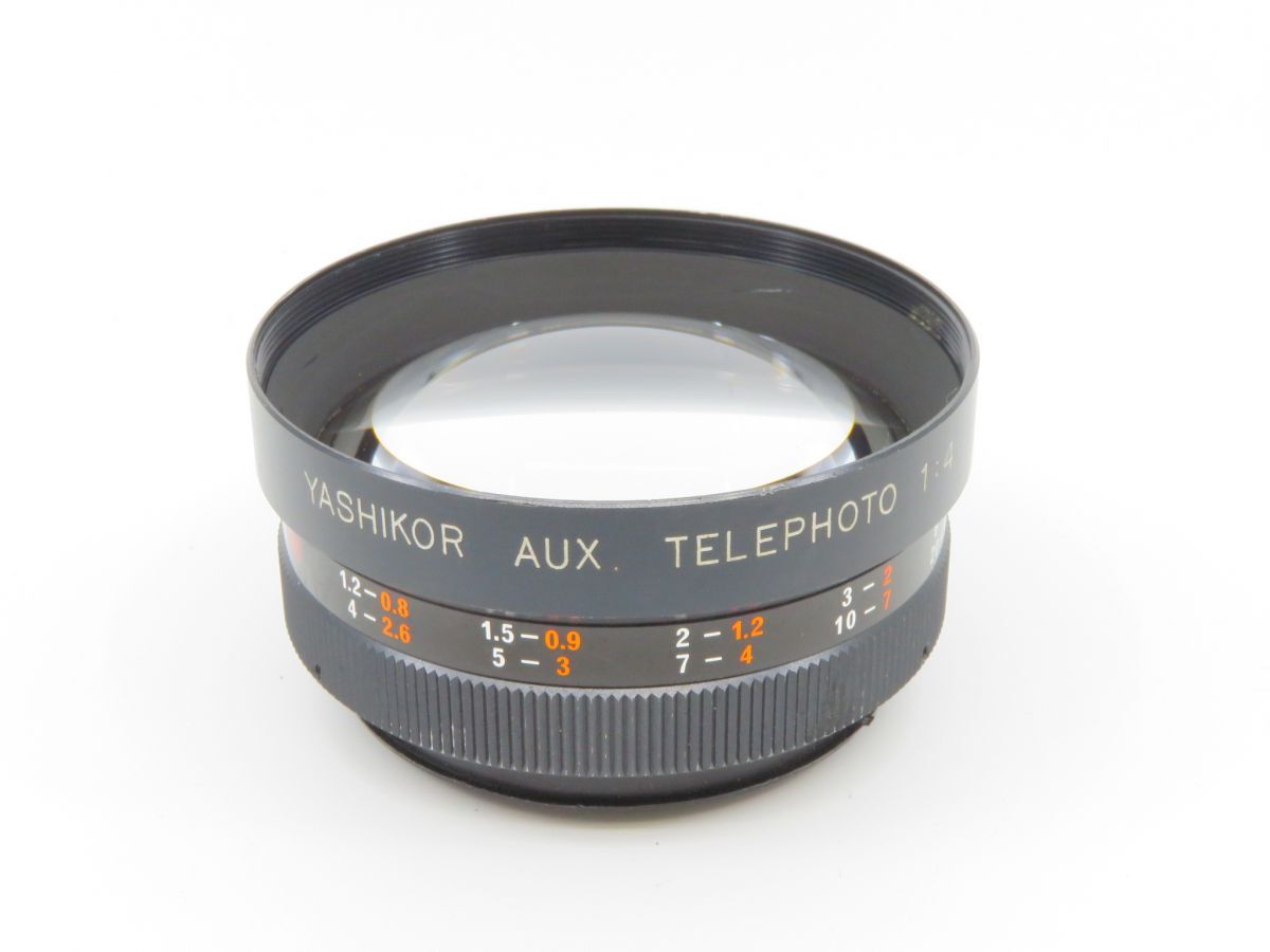 0300 YASHIKOR AUX TELEPHOTO 1:4 ヤシカ カメラレンズ【カメラヤ】【送料700円】
