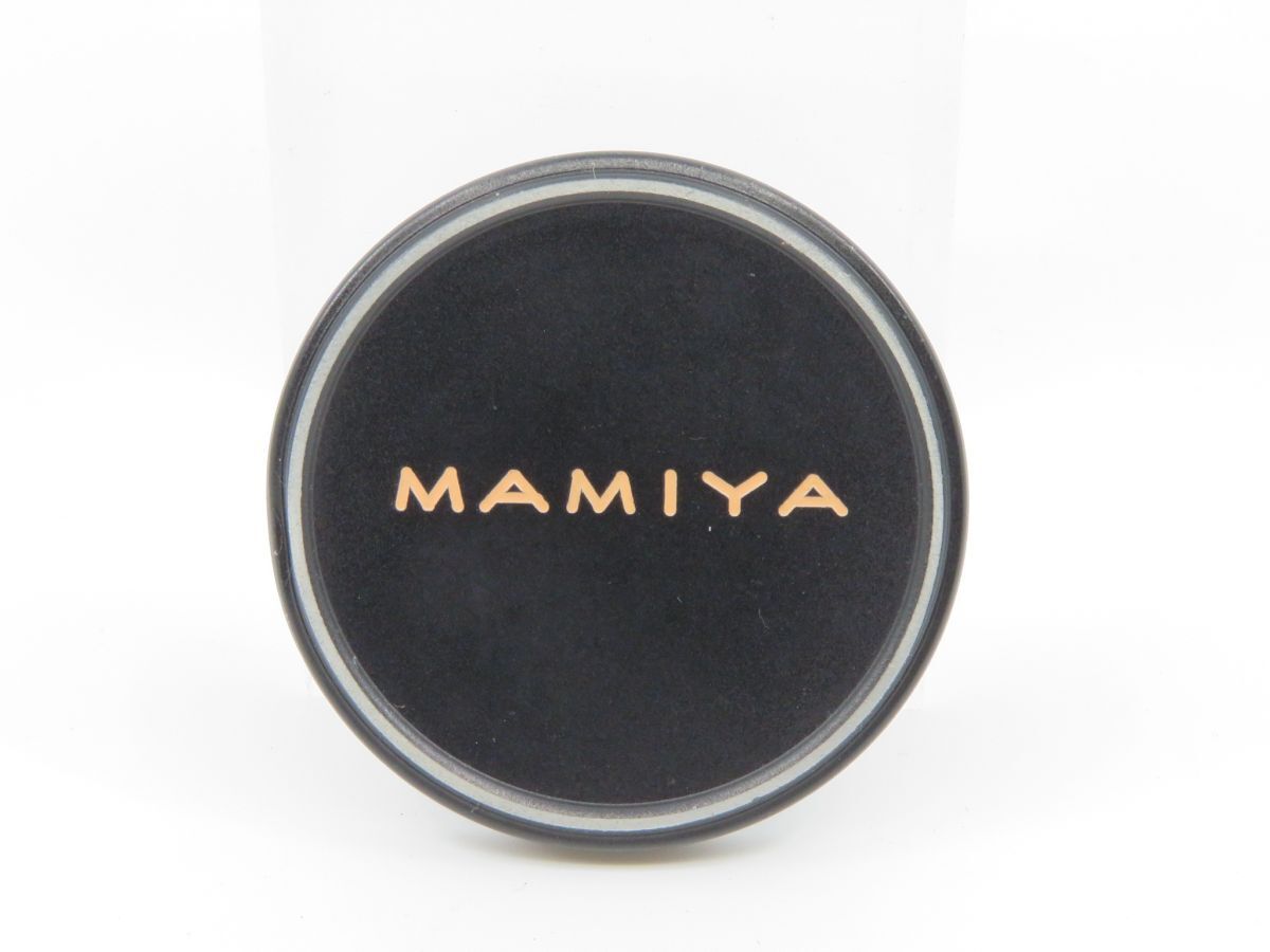 0340 MAMIYA 約内径48mm かぶせ式 メタルレンズキャップ【カメラヤ】【送料140円】