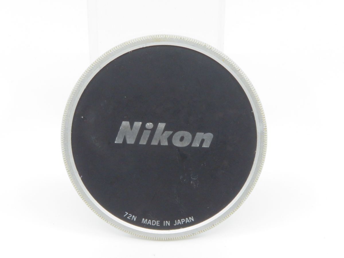 0339 Nikon 72N 72mm ねじ込み式 メタルキャップ レンズキャップ【カメラヤ】【送料140円】