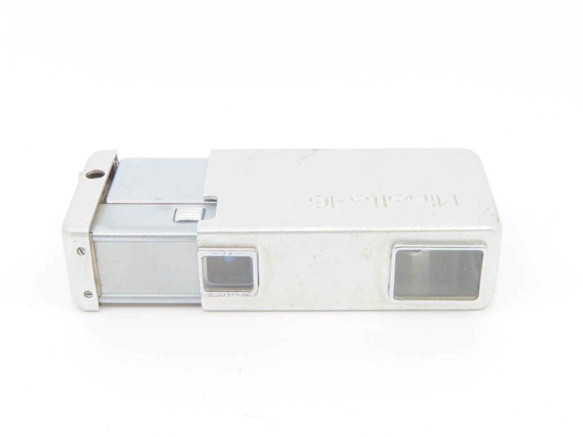 0334 MINOLTA-16 LENS:ROKKOR 3.5/25 豆カメラ フィルムカメラ 動作未確認【カメラヤ】【送料320円】