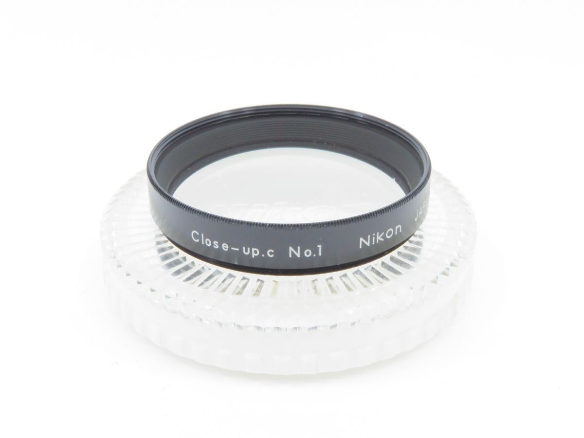 0328 Nikon Close-up.c No.1 52mm クローズアップフィルター【カメラヤ】【送料180円】