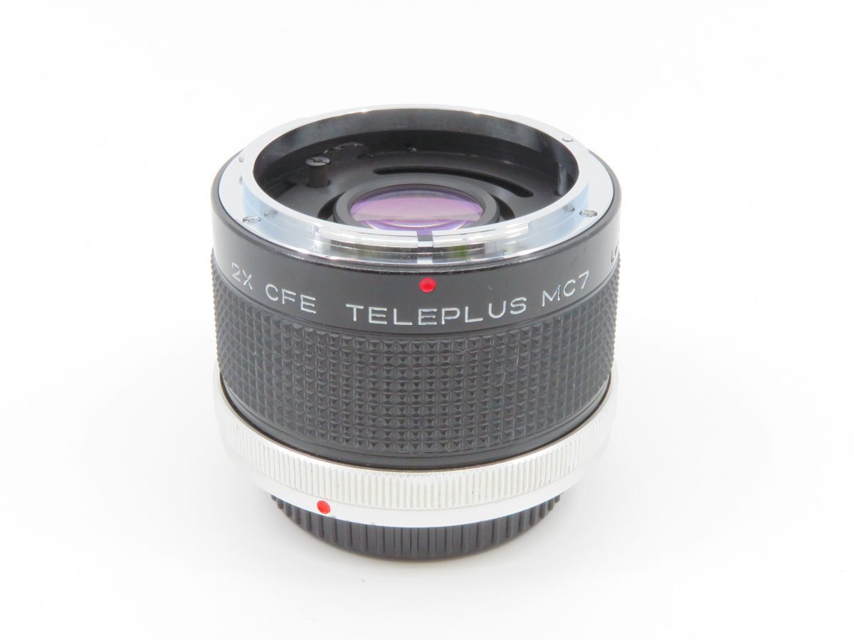 0345 Kenko 2X CFE TELEPLUS MC7 Canon FDマウント用 2倍 テレプラス テレコンバーター【カメラヤ】【送料450円】