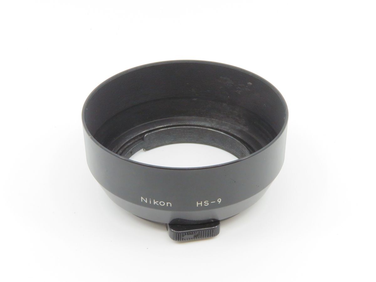 0384 Nikon HS-9 50mm F1.4 Ai-S 用 メタルレンズフード【カメラヤ】【送料290円】
