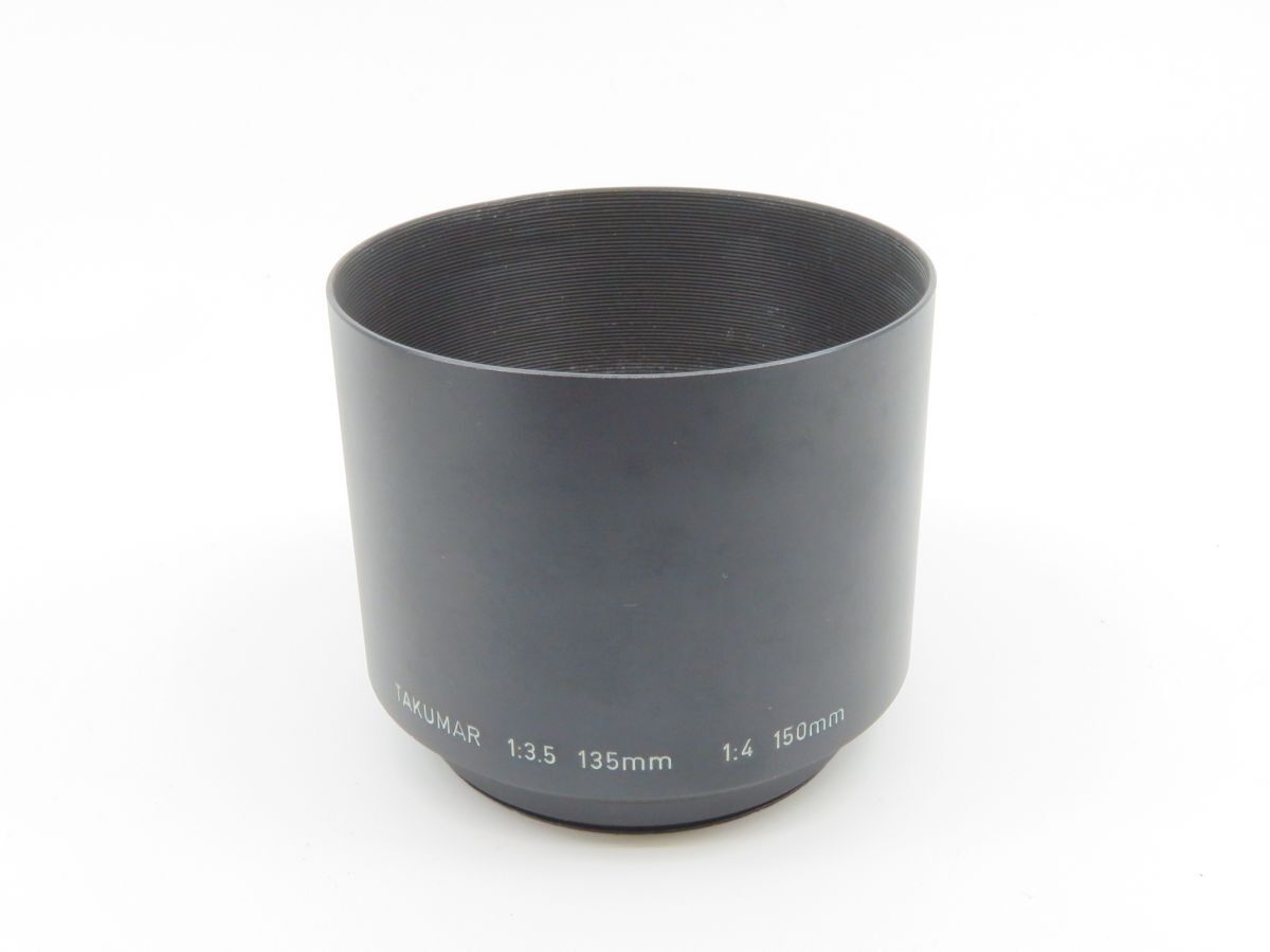 0448 ASAHI PENTAX Takumar 1:3.5 135mm 1:1.4 150mm 49mm メタルレンズフード【カメラヤ】【送料290円】