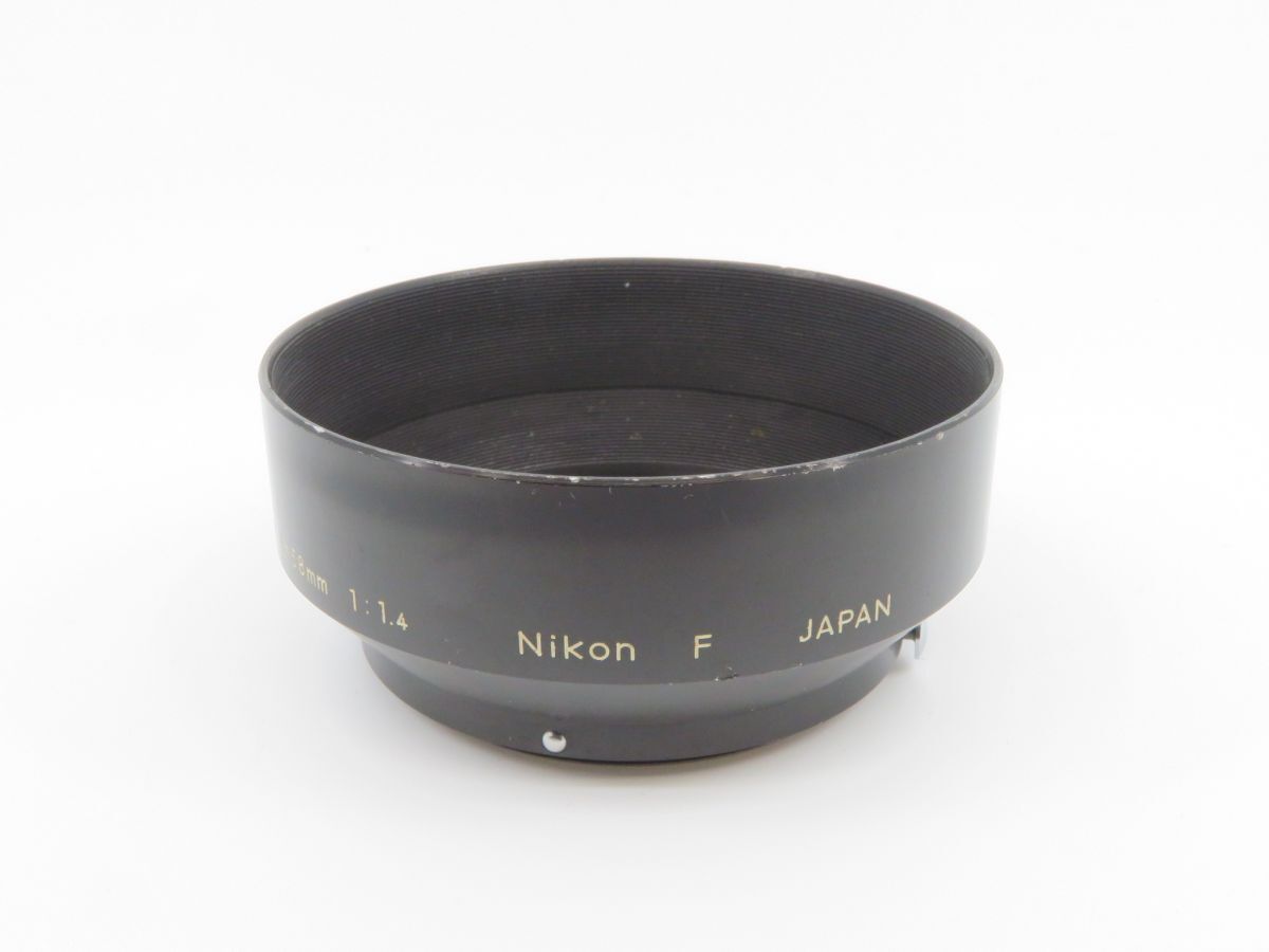 0452 Nikon NIKKOR Auto 50mm F1.4用 58mm F1.4用 Fマウント ネジ径52mm メタルフード【カメラヤ】【送料260円】