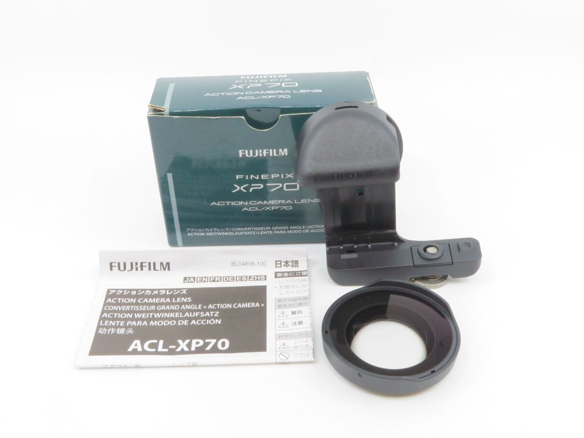 0492 FUJIFILM FinePix XP70 ACL-XP70 アクションカメラレンズ 元箱付き【カメラヤ】【送料450円】