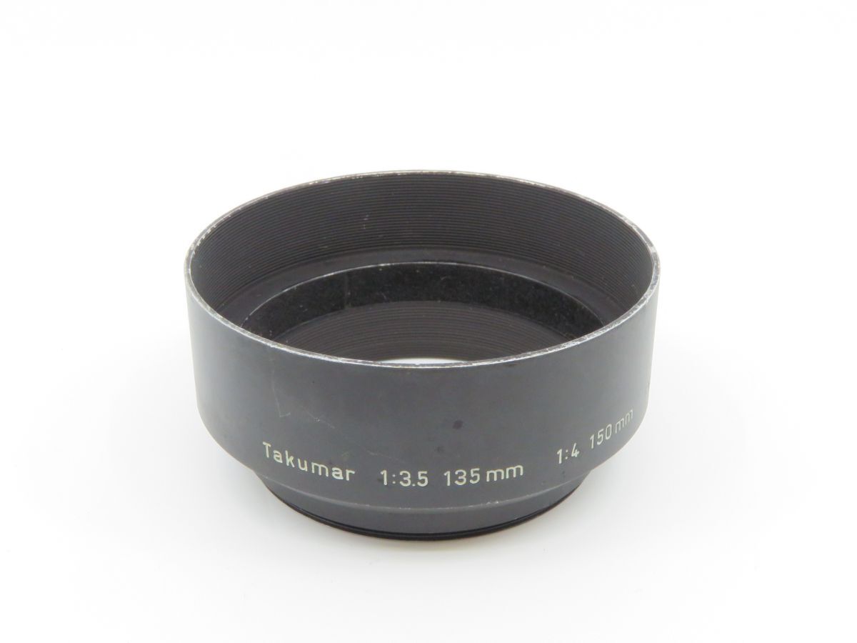 0467 PENTAX Takumar 1:3.5 135mm 1:4 150mm 1:5.6 200mm 49mm ねじ込み式メタルレンズフード 【カメラヤ】【送料290円】