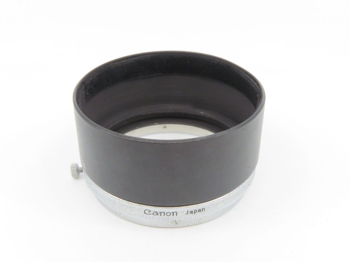 0549 Canon T-60-2 かぶせ式 メタルレンズフード【カメラヤ】【送料290円】