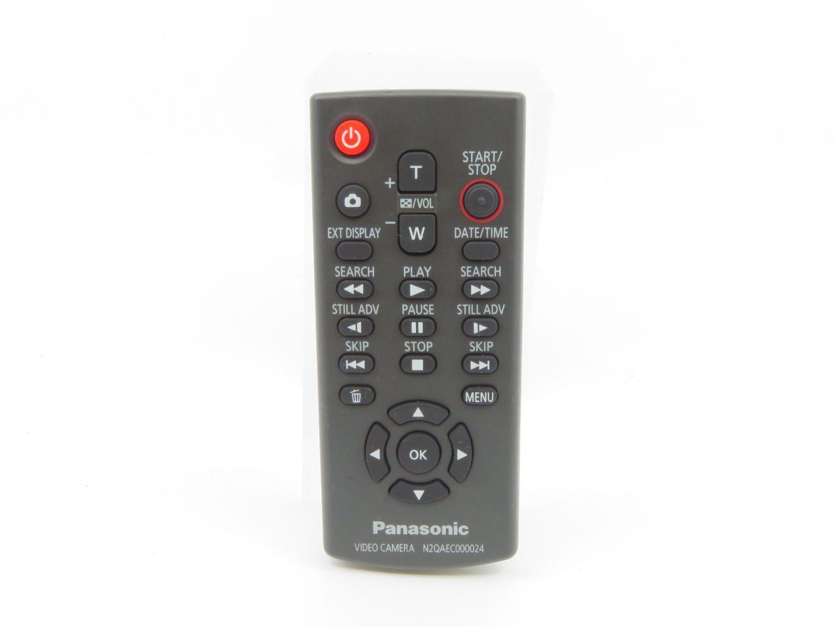 0509 Panasonic N2QAEC000024 ビデオカメラ用リモコン 未使用 動作未確認【カメラヤ】【送料140円】