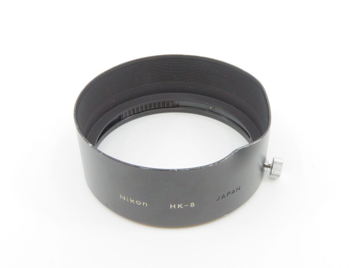0589 Nikon HK-8 36-72mm F3.5用 メタルレンズフード へこみ有【カメラヤ】【送料260円】