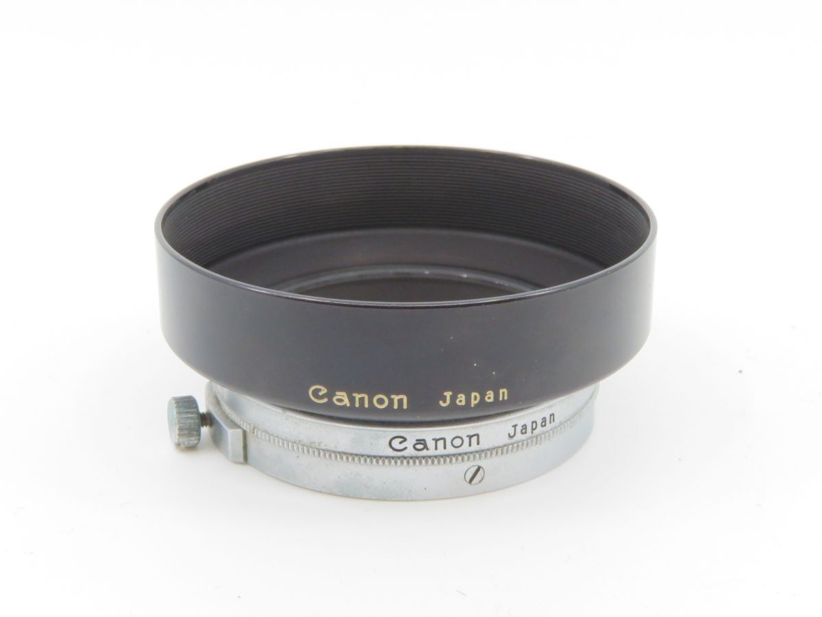 0753 Canon LENS 50mm/F1.8 35mm/F2.8 42mm メタルレンズフード【カメラヤ】【送料140円】